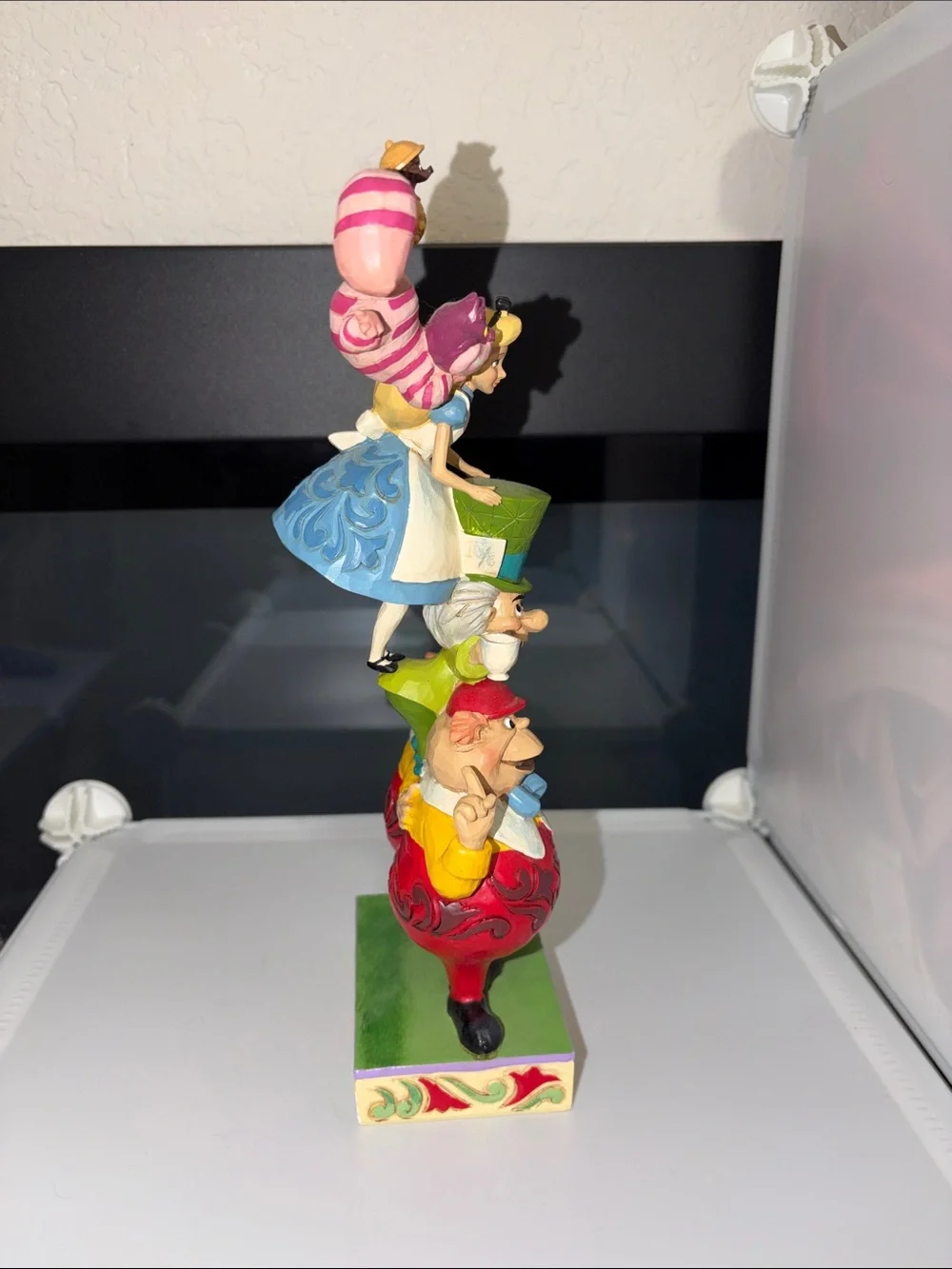Jim Shore/Disney/Enesco Alice in Wonderland “We’re All Mad Here” Figurine